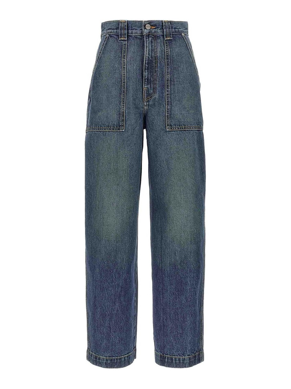Khaite The Hewitt High-Waist Jeans in 005 Stinson - 25